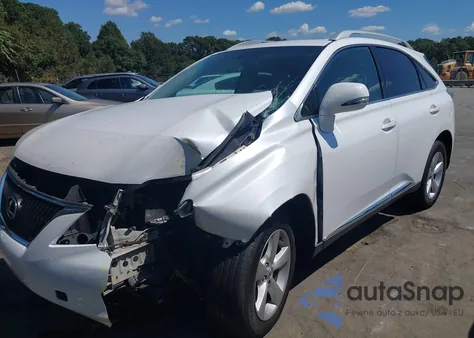 2010 Lexus Rx 350 from USA, damaged, VIN 2T2BK1BA3AC025993
